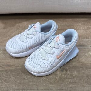 Nike White and Pink Sneakers Breathable Design